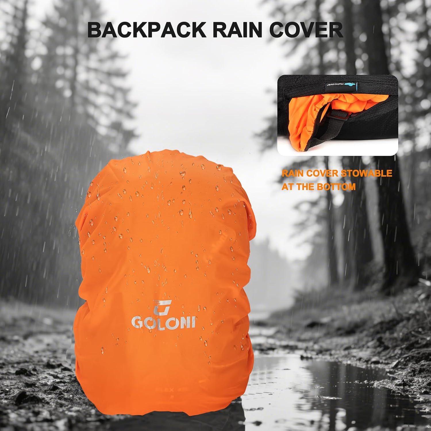 2026 New Upgrade 45L Hiking Ba - Rain Cover Backpack recension och pris