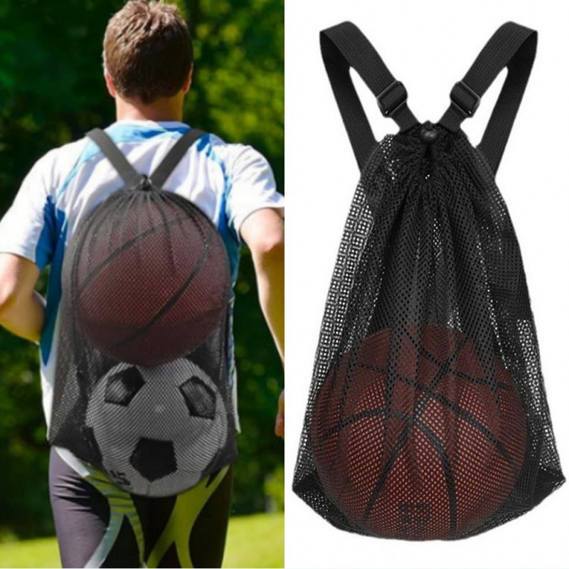 Portable Drawstring Mesh Backp - Drawstring Gym Bag recension och pris