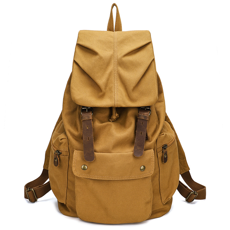 Large Capacity Canvas Backpack - Canvas Backpack Casual recension och pris
