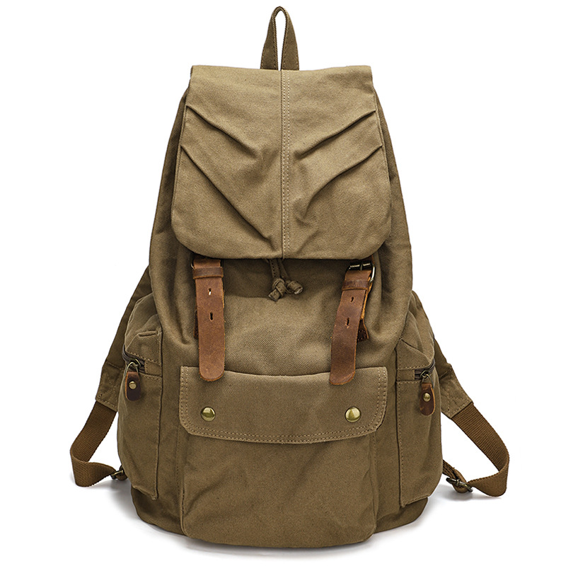 Large Capacity Canvas Backpack - Canvas Backpack Casual recension och pris