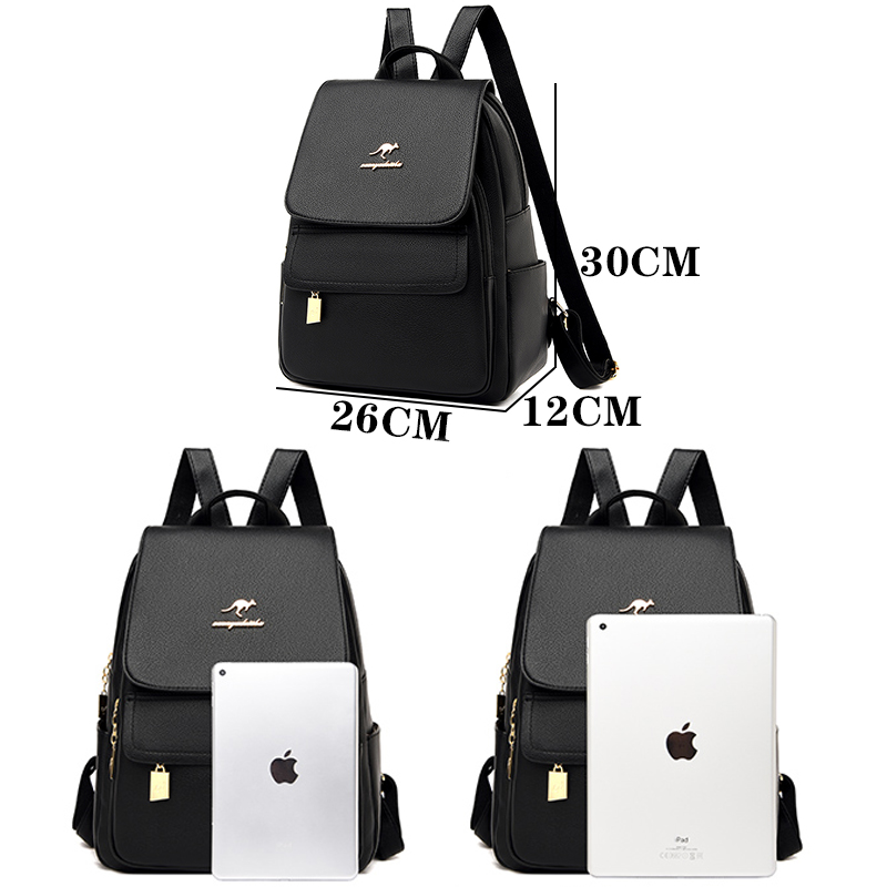 High Quality Leather Backpack  - Mini Backpack Purse recension och pris