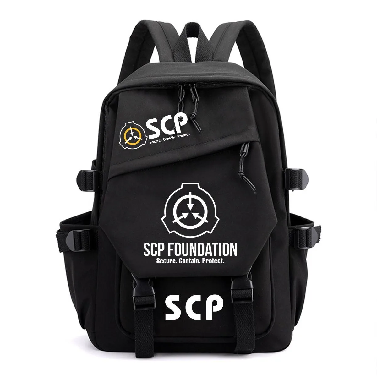 Black Blue Green White Pink, S - School Backpack Teen recension och pris